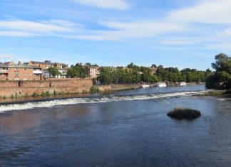 The River Dee River Dee Chester