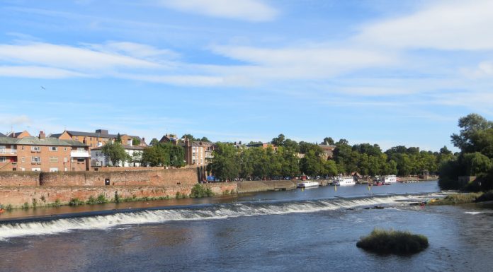 The River Dee River Dee Chester