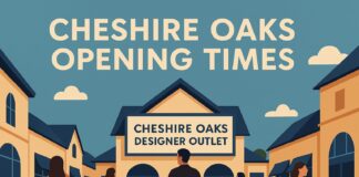 Cheshire Oaks Opening Times