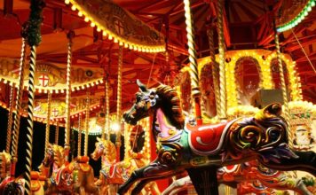 Southampton Christmas Market 2026: Dates, Times & Visitor Guide Horse carousel at Southampton Christmas Market.