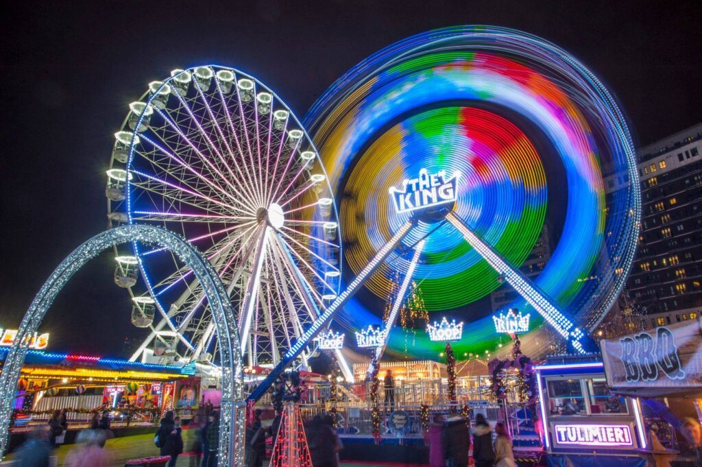 The Giant Wheel at Birmingham Christmas Market