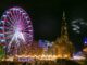 Edinburgh Christmas Market 2025 The big wheel overlooking Edinburgh Christmas Market 2025