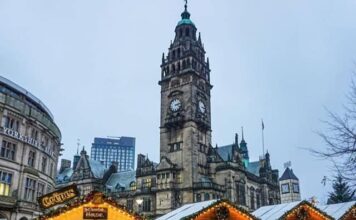 Sheffield Christmas Market 2025 Shopping at Sheffield Christmas Market.