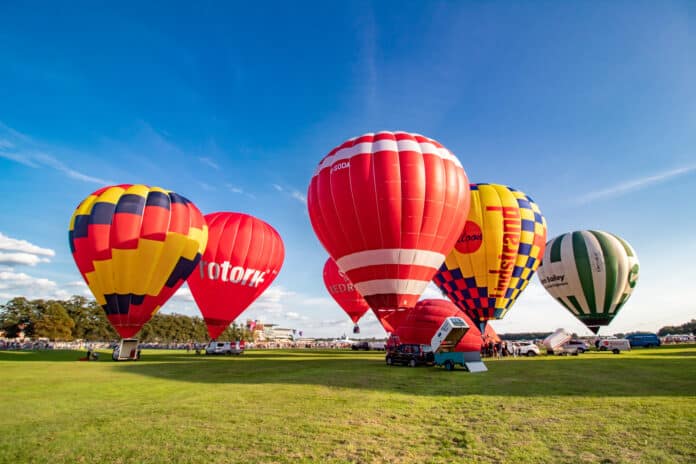 Balloons at Cheshire Balloon Fiesta