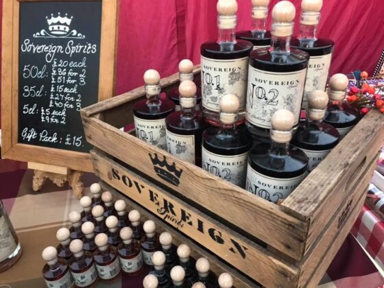 Stall at Matlock Christmas Market