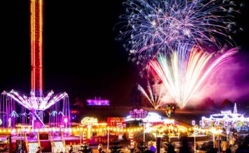 Christmas At Bolesworth Fireworks at Christmas at Bolesworth