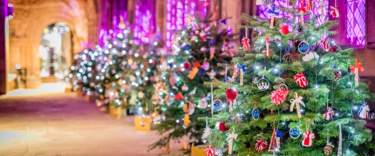 Chester Cathedral Christmas Tree Festival