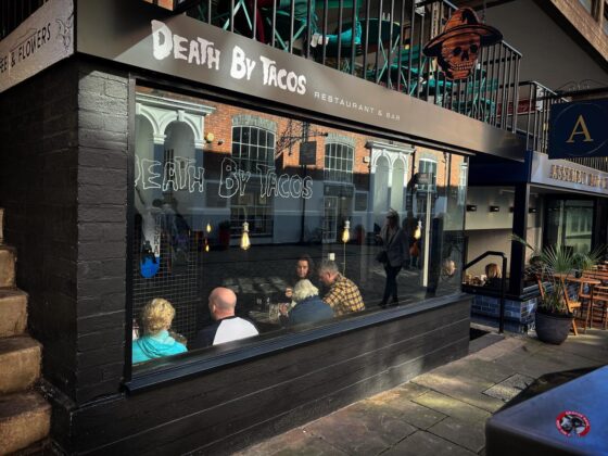 Outside death by tacos