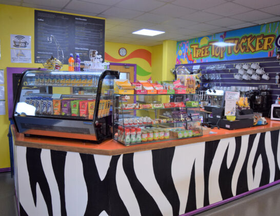 The cafe at Zippys Playworld