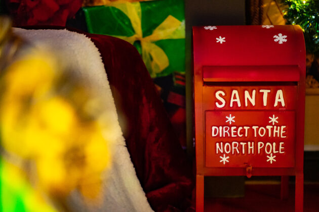 Santa's grotto at Zippys Playworld