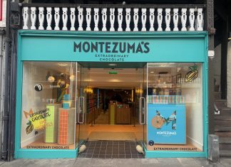 Montezuma's Chocolate Shop In Chester.